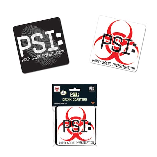 Beistle 3.25" PSI Coasters, 24ct.